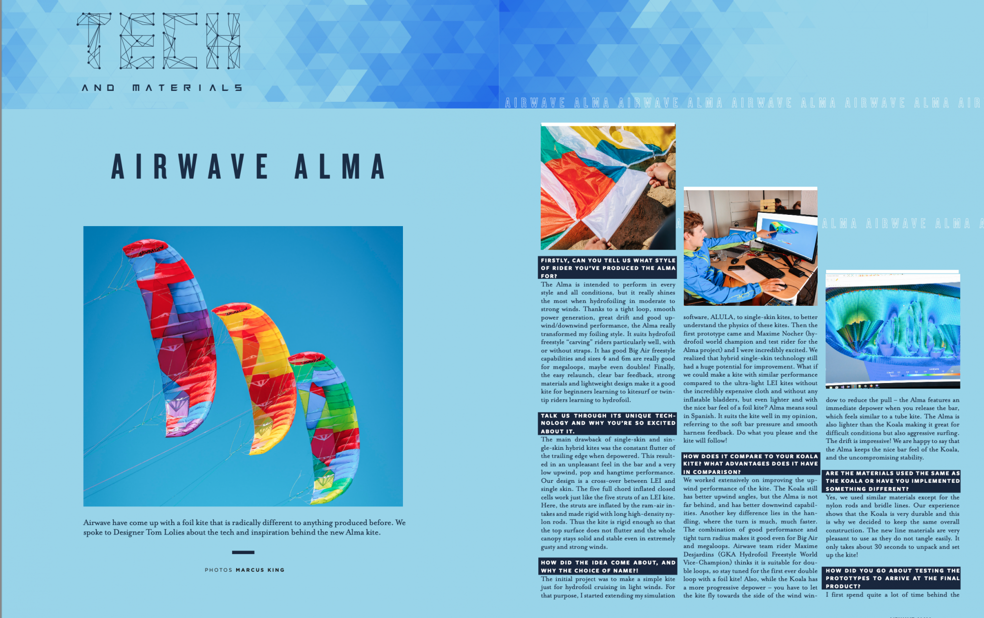 The KITE Mag Tech and Materials Noticias